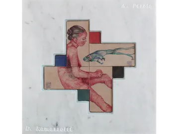 GUIZZO - Marble wall decor item by RAMA 1956 - view 2